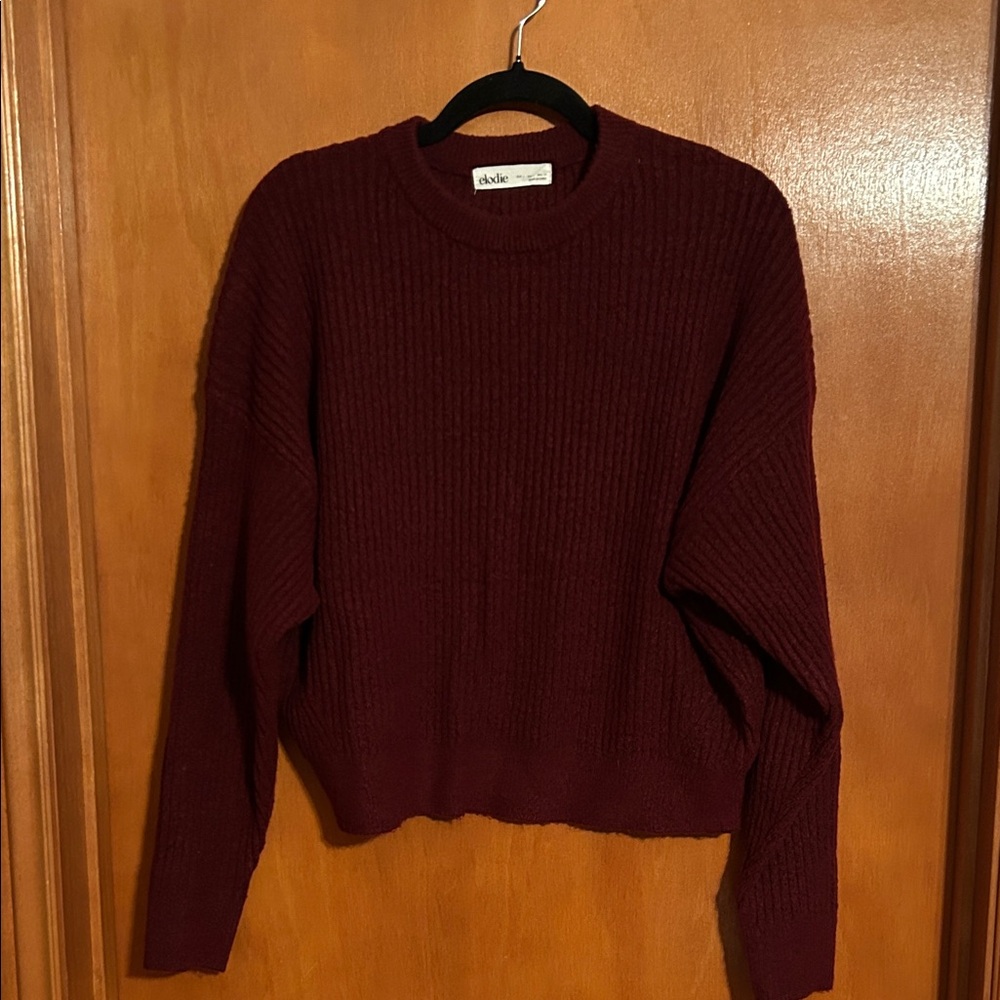 Burgundy Women's Sweater size Large